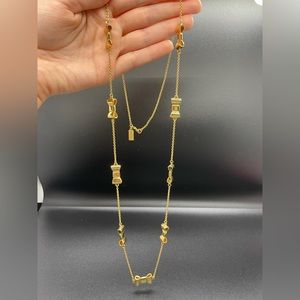 Kate Spade Necklace ✨ Gold Bows
